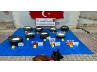 Osmaniye’de ağaçların altına gizlenmiş uyuşturucu madde ele geçirildi