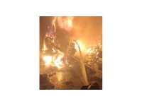 Kahramanmaraş’ta ev yangını