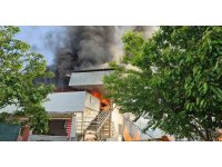 Antalya’da iki yayla evi alevlere teslim oldu