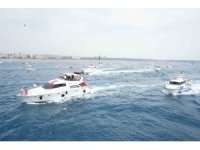 Antalya’da deniz korteji