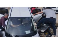 Samandağ’da trafik kazası: 4 yaralaı