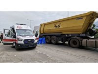 Tırın çarptığı adam öldü