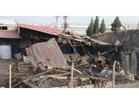 Fabrikadaki patlamanın boyutu gün ağarınca ortaya çıktı