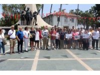 Alanya’da hayvanseverlerden sokak hayvanları düzenlemesine tepki