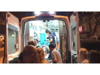 Balkonda ayağı kayıp yere düşen yaşlı kadının çığlıklarına komşuları yetişti