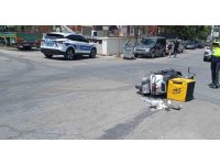 Alanya’da otomobil ile motosiklet çarpıştı: 1 yaralı