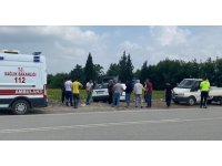 Osmaniye’de kontrolden çıkan otomobil takla attı: 3 yaralı