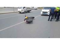 Alanya’da iki motosiklet çarpıştı; 1 yaralı