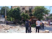 Dönercide patlayan tüp yıkıma neden oldu