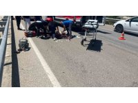 Isparta-Burdur kara yolunda kontrolden çıkan motosiklet bariyere çarptı: 1 ölü, 1 yaralı
