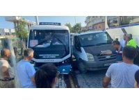 Pikaba çarpmamak isterken hastane duvarına çarptı: 1 yaralı