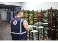 Mersin’de limon depoları denetleniyor