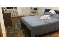 Burdur’da yağış bir anda geldi, 34 evi su bastı