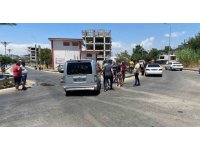 İki otomobilin çarpıştığı kazada 1 kişi yaralandı