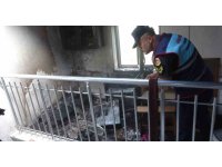 Camide çıkan yangını vatandaşlar söndürdü