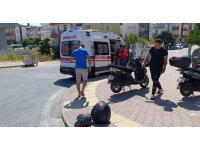 Kamyonun altında kalmaktan kıl payı kurtuldular: 3 yaralı