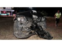 Kaza yaptı, aracını bırakıp gitti