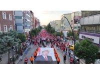 Isparta 15 Temmuz’un 8’inci yılında tek yürek oldu