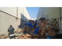 Antakya’da iş yerinde yangın çıktı