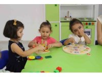 Korkuteli’nde Büyükşehir kreşine ilgi