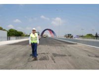 Adana’da 2 ilçe ve 4 mahalleyi birbirine bağlayacak köprü inşaatında sona gelindi