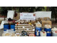 Mersin’de sahte ilaç yapan 2 şüpheli yakalandı