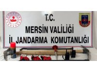 Mersin’de kaçak kazı yapan 3 şüpheli yakalandı