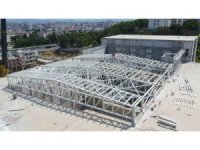 Serik Kongre ve Kültür Merkezi inşaatı sürüyor