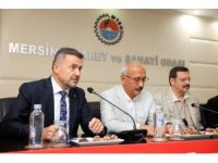 Hisarcıklıoğlu ve Elvan, Mersin’de iş adamları ile bir araya geldi