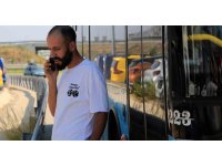 Antalya’da bir garip olay: Trafikte sürücüsü ile tartıştığı halk otobüsünün kontağını alarak kaçtı