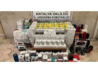 Markette tütün mamulü, elektronik sigara ve gümrük kaçağı eşya satışına jandarma engeli