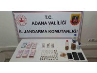Adana’da 219 gram bonzai ele geçirilirken olayla ilgili 4 şüpheli yakalandı