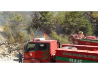 Silifke’de 250 dönüm ormanlık alan yandı