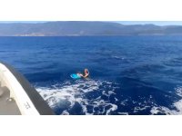 Cezaevinden izinli çıktı, adaya yüzerek kaçmaya çalışırken yakalandı