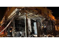 Tarsus’ta iş yerinde çıkan yangın hasara neden oldu