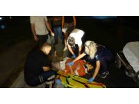 Karşıya geçerken aracı görünce donakaldı, çarpma sonucu yaralandı