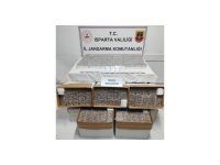 Isparta’da kaçak sigara operasyonu