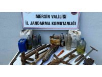 Mersin’de kaçak kazı yapan şahıs yakalandı