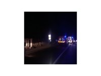 Isparta-Antalya karayolunda yolcu otobüsü devrildi: 13 yaralı
