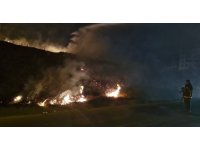 Antakya’da çıkan tarla yangını itfaiye tarafından söndürüldü