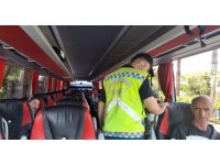 Alanya’da jandarmadan trafik denetimi