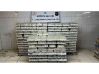 Manavgat’ta kaçak içki operasyonu: Bin 70 litre ele geçirildi