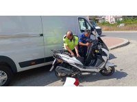 Kazada yaralanan sürücünün ’motosiklette 35 bin TL var’ sözü ekipleri alarma geçirdi