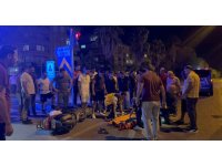 Tır motosiklete çarptı: 1 ağır yaralı