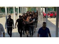 Antalya merkezli ’Kuyu-27’ operasyonunda gözaltına alınan 34 şüpheliden 32’si tutuklandı