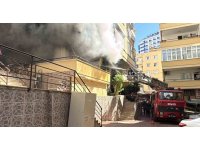 Alanya’da çıkan yangında daire kullanılamaz hale geldi
