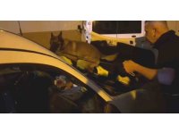 Durdurulan otomobilde 5 kilogram skunk uyuşturucu ele geçirildi