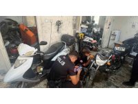 Hatay’da motosiklet tamircileri denetlendi
