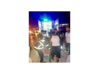 Antakya’da yanan evde mahsur kalan vatandaşı itfaiye kurtardı