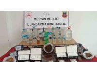 Mersin’de kaçak içki ve makaron ele geçirildi